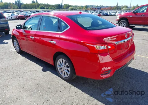 2018 Nissan Sentra Sv z USA, uszkodzony, nr VIN 3N1AB7AP8JY205269